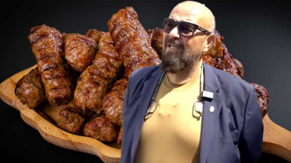 Ireal câți mici a mâncat Piedone la o singură masă, într-un restaurant din Regie: Șeful ANPC a stabilit un record greu de egalat