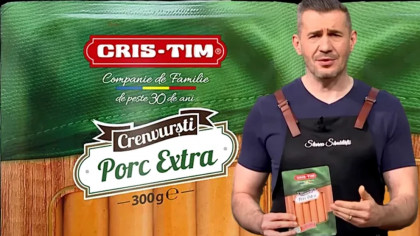 Mănânci crenvurști de porc de la Cris-Tim? Dragoș Pătraru a aflat din ce sunt făcuți, de fapt