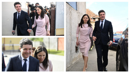 Cât a costat ținuta pe care a purtat-o Mirabela Grădinaru, partenera lui Nicușor Dan, în ziua alegerilor