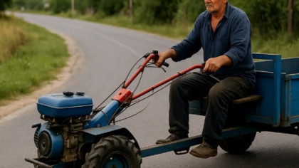 Mulți români riscă AMENZI uriașe pentru că NU știu acest lucru despre motocultoare!