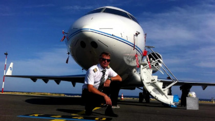 El este Sorin Bochiș, pilotul mort în Orăștie. În 2018 scăpase cu viață din alt accident aviatic