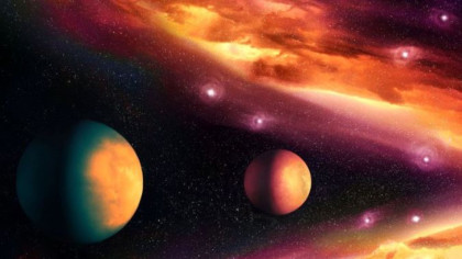 A fost descoperit un sistem ciudat de planete!