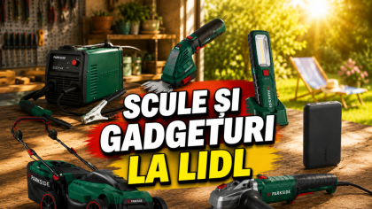 Reduceri LIDL la scule fără fir Parkside și alte gadgeturi utile